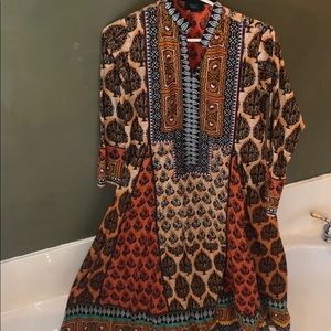 DESIGNER ORANGE KURTI😍 THREDZ Pakistani indian